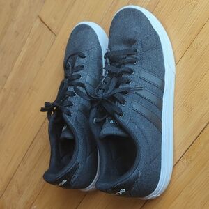 Adidas, Men, Black Denim US11